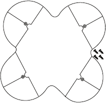 Blade Guards & 4 Screws