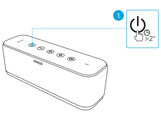 Bluetooth-koppeling Stap 1
