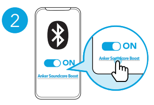 Bluetooth-koppeling Stap 2