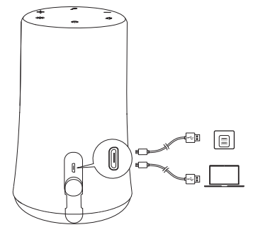 Uw Soundcore Flare Mini opladen