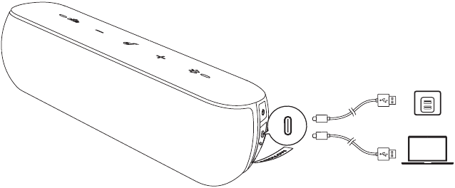 Uw Soundcore Motion+ opladen
