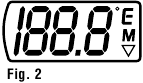 UW Vicks DIGITALE THERMOMETER BEDIENEN Fig. 2