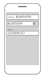 Verbinden via het Bluetooth-menu op uw mobiele apparaat Stap 2
