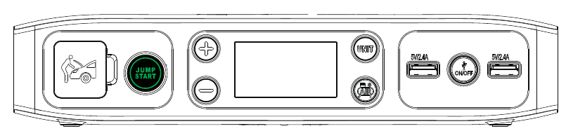 EEN ELEKTRONISCH APPARAAT OPLADEN MET DE 5V/2.4A USB-UITGANGSPORT