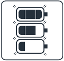 Batterij wordt opgeladen