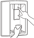 De dispenser gebruiken Stap 1