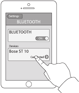 Een Bluetooth&reg;-apparaat koppelen stap 2
