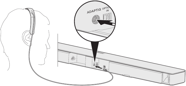 ADAPTiQ&reg;-audio-afstelling uitvoeren stap 1