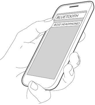 Verbinden via het Bluetooth-menu op je mobiele apparaat Stap 2