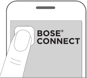 Je mobiele apparaat verbinden met de Bose&reg; Connect-app (aanbevolen)
