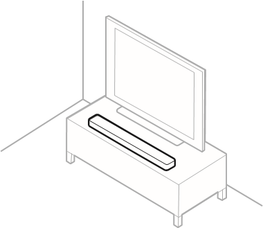 PLAATSING VAN DE SOUNDBAR