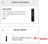 Uw fitnesstracker verbinden - Nieuwe gebruiker