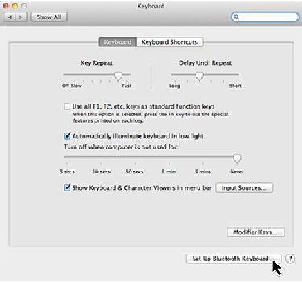 EERSTE INSTALLATIE HET TOETSENBORD KOPPELEN MET EEN APPARAAT Mac OS X