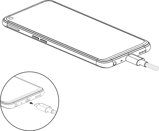 De batterij opladen