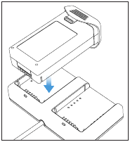 OPLADEN Drone batterij Stap 3