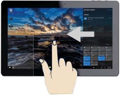 Image slide applications - Slide to left
