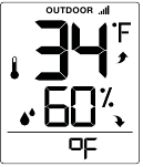 Instelvolgorde Fahrenheit/Celsius