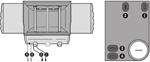 Draadschema ontstekingsmodule