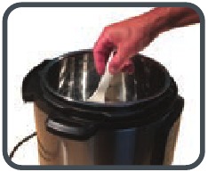 Voordat u uw Instant Pot gebruikt Stap 2