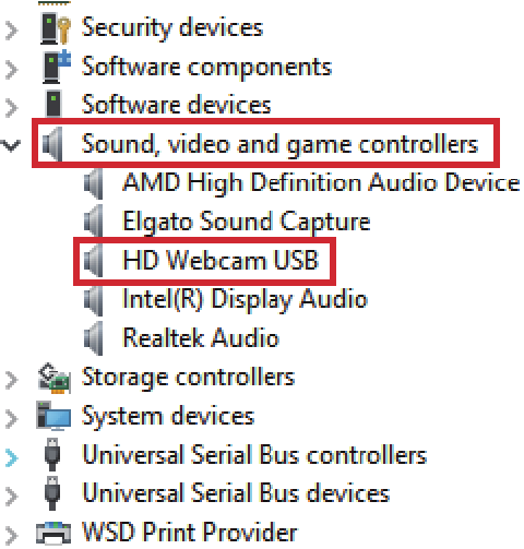 Om er zeker van te zijn dat de camera correct is ge&iuml;nstalleerd op een Windows-computer