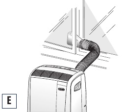 AIRCONDITIONING ZONDER INSTALLATIE - Openslaand raam