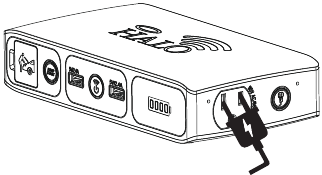 EEN LAPTOP OPLADEN (VIA DE AC-UITGANGSPOORT) Stap 1