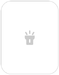 Zaklamp snelmenu bedienen