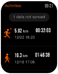 Trainingsrecord stap 2