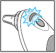 Hoe gebruikt u uw Braun ThermoScan? Stap 7