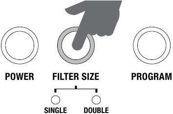 Watertemperatuur verlagen -2&deg;F: 