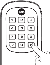 Gebruikers PIN Codes aanmaken stap 1
