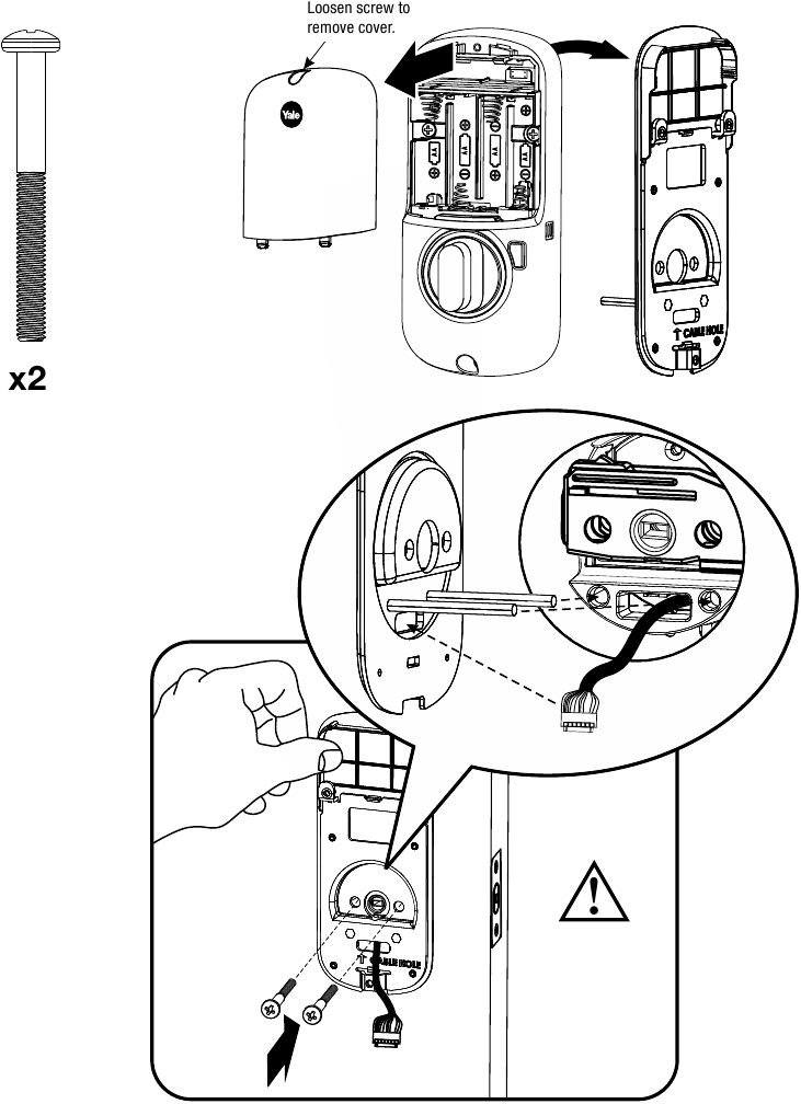 Interieur montageplaat installeren