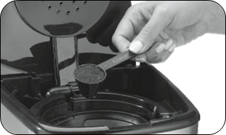 KOFFIE ZETTEN Stap 2