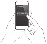 Genieten van muziek via Bluetooth Stap 3