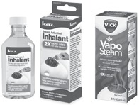 Kaz Inhalant, KFC-4 in de VS, of Vicks VapoSteam VS177LA in Latijns-Amerika