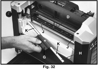 MESSEN VERVANGEN Fig. 32