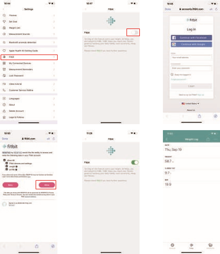 Fitbit App