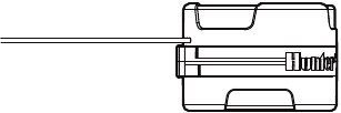 De batterij/batterijen installeren