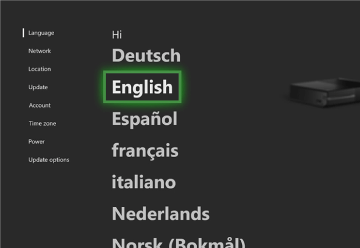Selecteer je taal