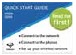 QUICK START GUIDE