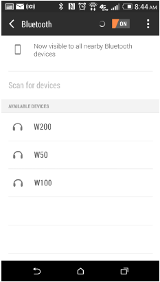 Bluetooth Setup