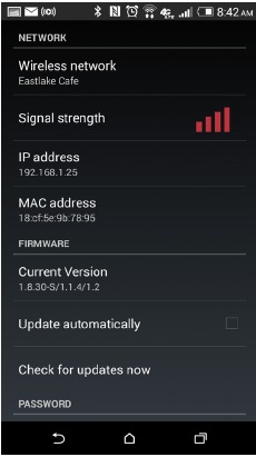 Firmware-updates Stap 3