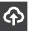 Automatisch uploaden is ingeschakeld en gereed (wit)