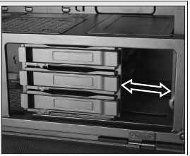 2.5"SSD / 3.5"HDD installatie Stap 6