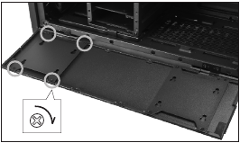 2.5"SSD installatie Stap 2