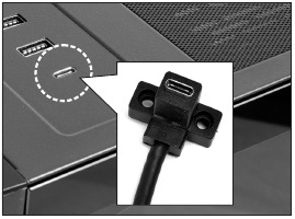 LANCOOL II - 4X&nbsp;|&nbsp;3.1 type C kabel