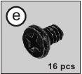 Schroeven voor 3.5" HDD montage