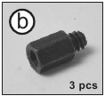 Stand-off bolt (Reserveonderdelen) voor moederbord montage