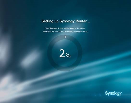 Synology Router Manager (SRM) instellen Stap 6