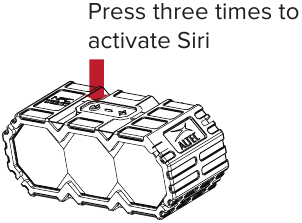 Siri activeren